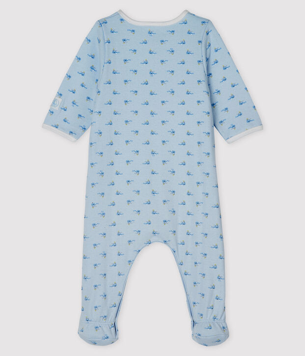 Bodyjama de tela t&uacute;bica para azul/multicolor