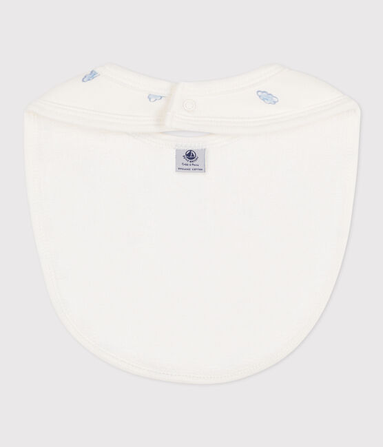 Babero de algodón estampado blanco MARSHMALLOW/blanco MULTICO