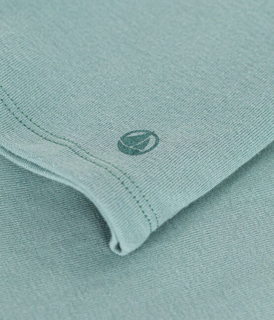 Camiseta de manga larga de punto para niña verde PAUL