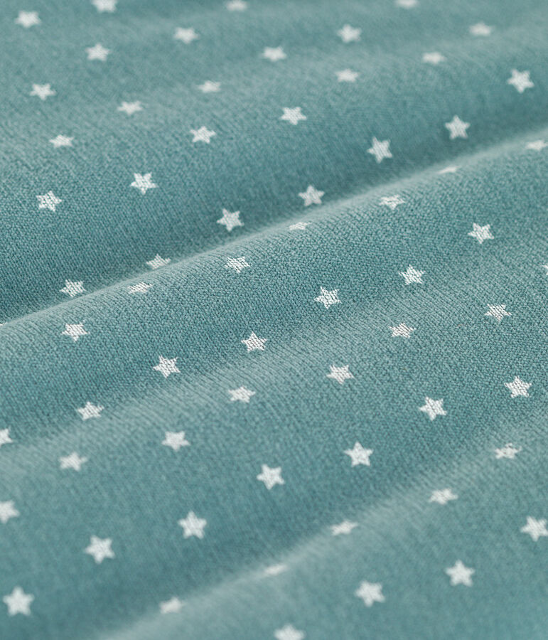 Saco de terciopelo TOG 2 verde/blanco