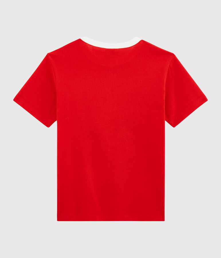 Camiseta de ni&ntilde;o rojo