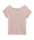 Camiseta manga corta de lino para mujer