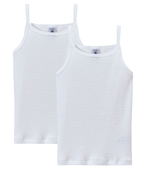 Par de camisas de tirantes para niña variante 1