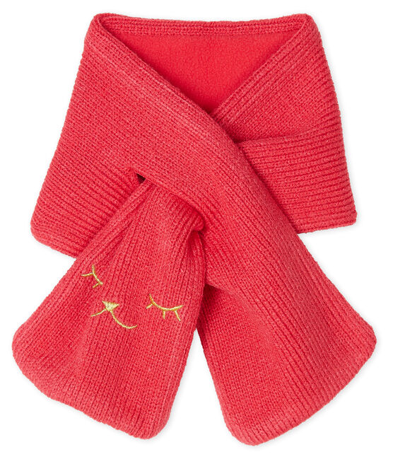calcular Fraude Parlamento Bufanda para bebé niña con forro polar SIGNAL | Petit Bateau