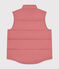 Chaqueta acolchada infantil sin mangas rosa ROSEWOOD