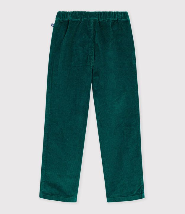Pantal&oacute;n infantil recto de terciopelo TREE
