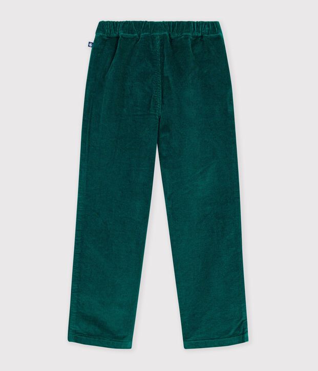 Pantal&oacute;n infantil recto de terciopelo TREE