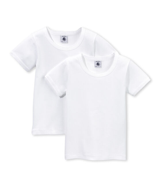 Par de camisetas manga corta para chica variante 1