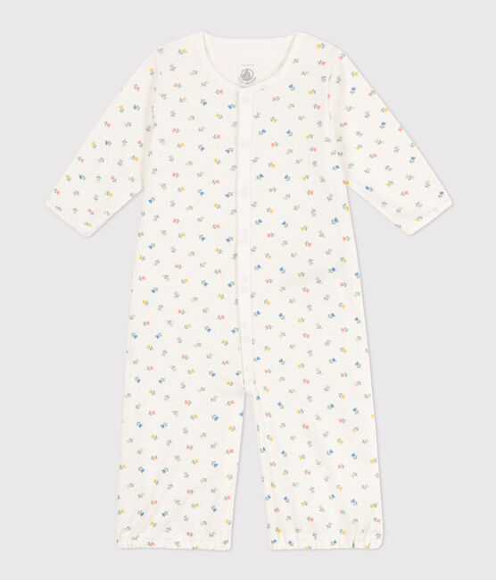 Mono saco de algodón estampado blanco MARSHMALLOW/blanco MULTICO
