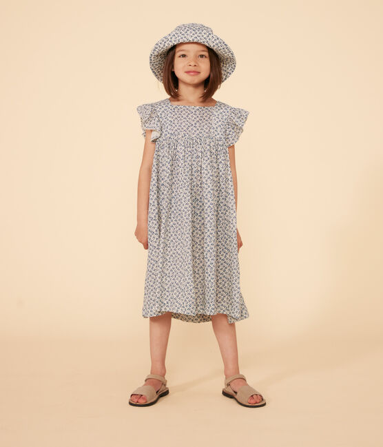 Vestido estampado sin mangas de gasa de algodón para niña AVALANCHE/ INCOGNITO