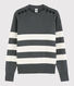 Jersey marinero de algodón de mujer