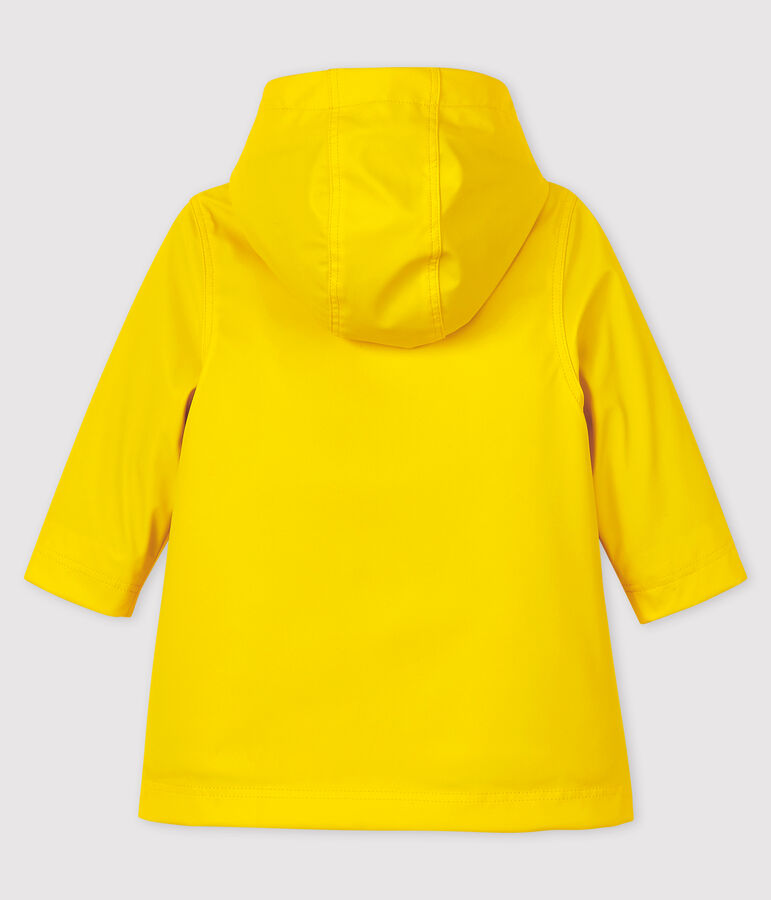 Chubasquero acolchado para beb&eacute; ni&ntilde;a/ni&ntilde;o amarillo