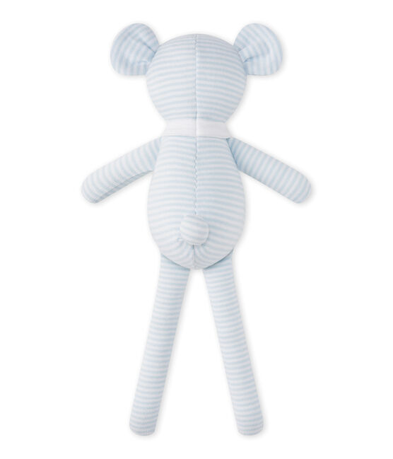 Doudou osito con la milrayas azul FRAICHEUR/blanco ECUME CN
