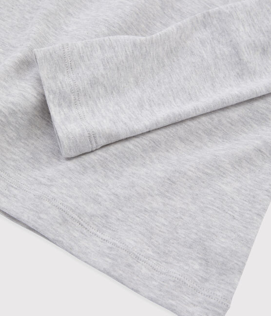 Camiseta icónica con cuello redondo para mujer gris BELUGA CHINE