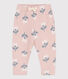 Pantalón estampado de muletón para bebé