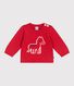 Jersey de punto tricotado de lana y algodón con estampado de caballo para bebé