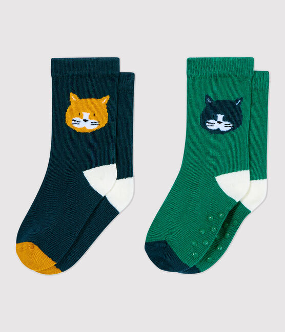 Juego de 2 pares de calcetines de bebé. variante 1