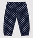 Pantalón de muletón de bebé.