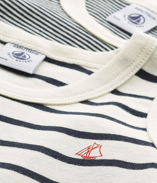 Par de camisetas de tirantes para ni&ntilde;o multicolor