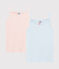 Lote de 2 camisetas de tirantes con estrellas de niña variante 1