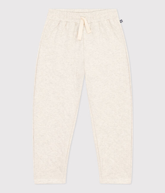 Pantalón de túbico acolchado de niño beige MONTELIMAR CHINE