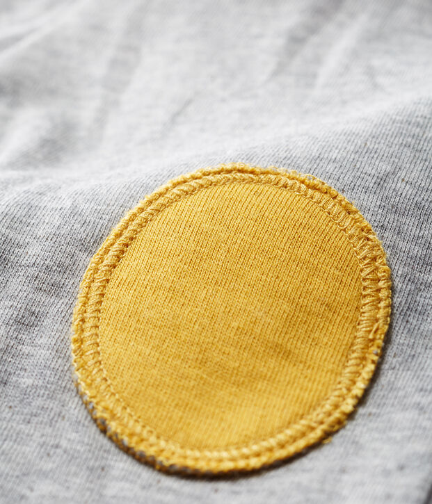 Pantal&oacute;n de tela t&uacute;bica para beb&eacute; gris