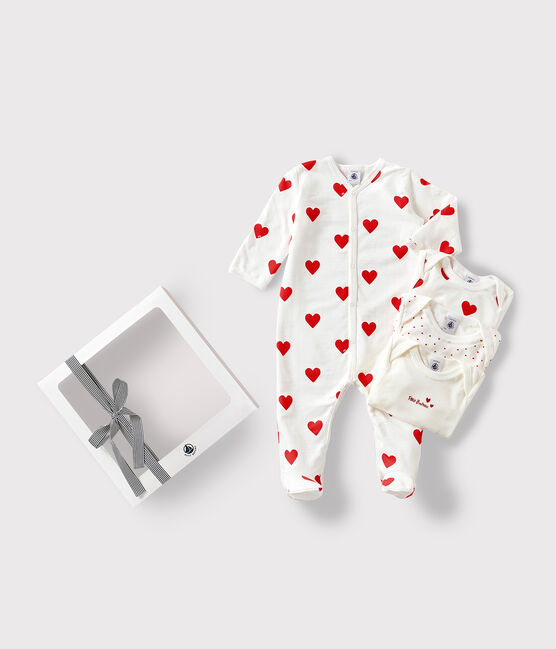 Estuche de regalo de corazones para bebé variante 1