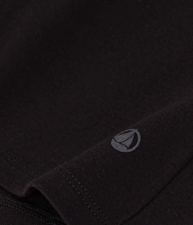 Camiseta sin mangas Iconique de algod&oacute;n para mujer negro