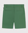 Pantalón corto de sarga para niño verde PALMERAIE