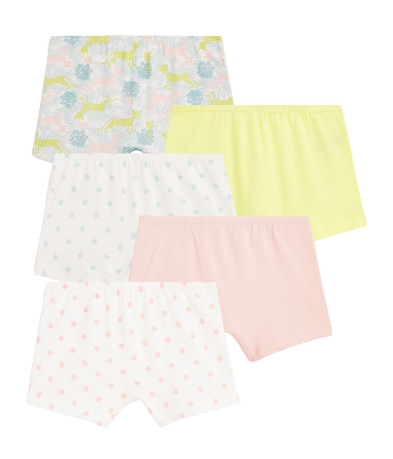 Juego de 5 culottes para ni&ntilde;a variante 1