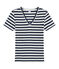 Camiseta icónica para mujer azul SMOKING/gris BELUGA