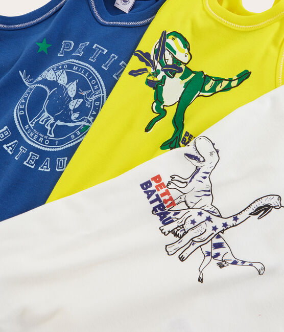 Trío de camisetas de tirantes para niño variante 1