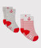 Lote de 2 pares de calcetines bebé niño variante 2