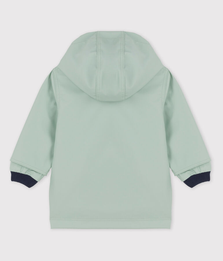 CHUBASQUERO IC&Oacute;NICO RECICLADO DE BEB&Eacute; verde HERBIER