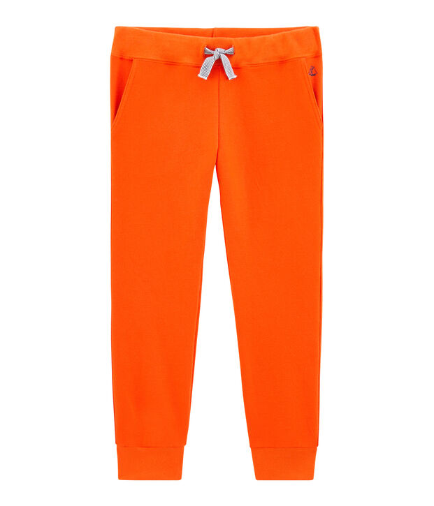 Pantal&oacute;n infantil para ni&ntilde;o naranja