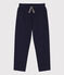 Pantalón de túbico acolchado de niño azul SMOKING