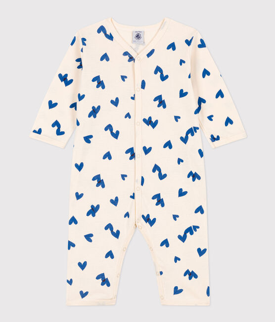 Pijama sin pies de algodón estampado para bebé blanco AVALANCHE/ MEDIEVAL