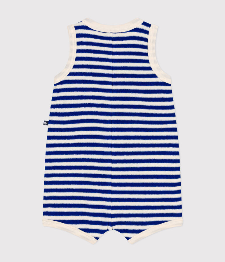 Mono corto de rizo para beb&eacute; azul SURF/ AVALANCHE