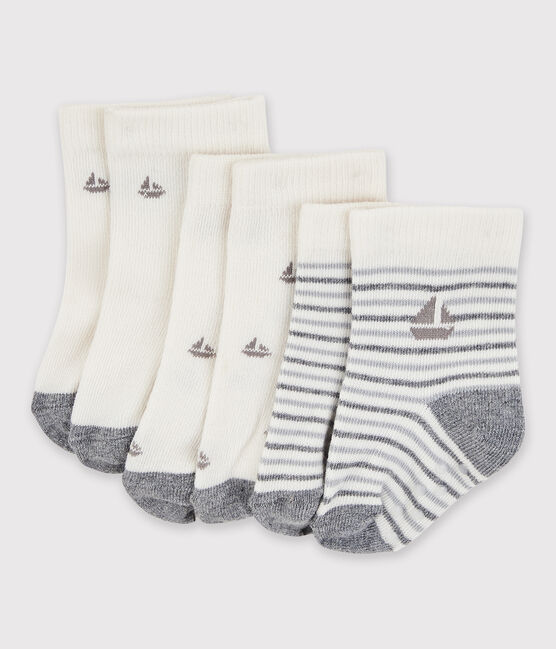 Juego de 3 pares de calcetines para bebé variante 1
