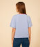 Camiseta la Boxy de algodón de mujer GAULOISE/ MARSHMALLOW