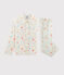 Pijama de sarga para niño blanco MARSHMALLOW/blanco MULTICO