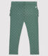 Leggings estampados de algodón de bebé niña