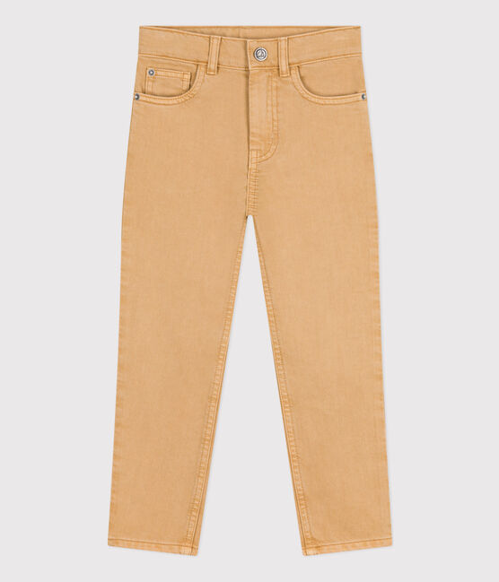 Pantalón vaquero para niño beige TOURONE