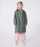 Chubasquero infantil largo y bicolor verde THUYA:CHARME