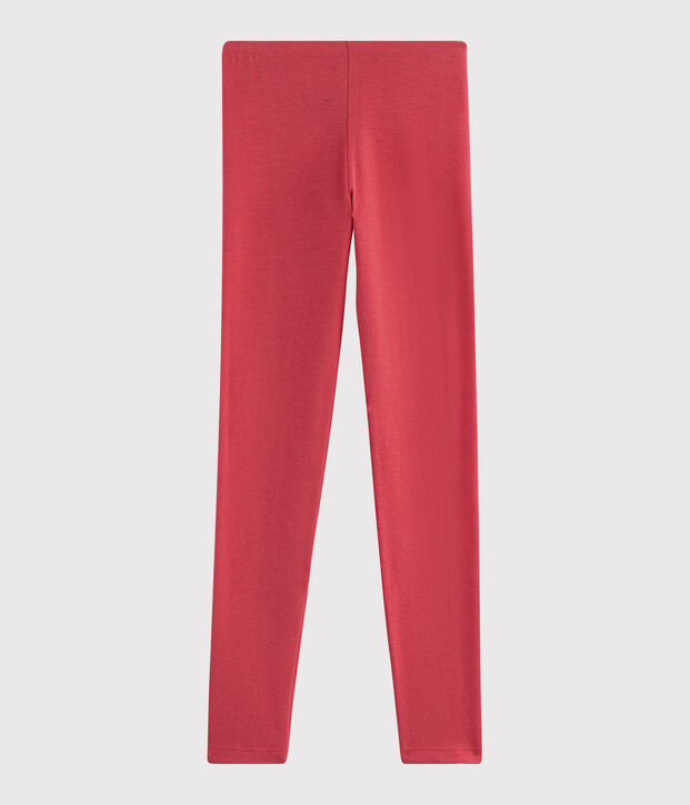 Leggings de punto para ni&ntilde;a rosa