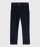Pantalón de terciopelo para niña azul SMOKING