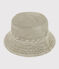 Gorro vaquero liso para bebé verde MARECAGE