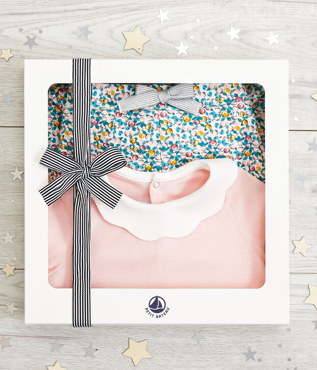 Estuche de regalo para beb&eacute; ni&ntilde;a multicolor