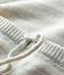 Conjunto de 2 piezas a rayas de punto de bebé beige MONTELIMAR/gris MARSHMALLOW