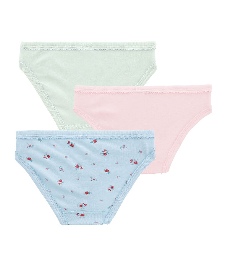 Pack de 3 braguitas para ni&ntilde;a multicolor